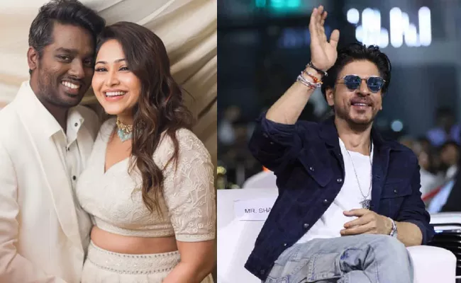 Shah Rukh Khan React To Atlee and Wife Priya - Sakshi