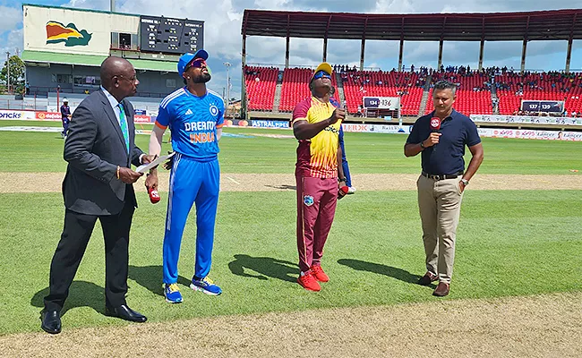 IND VS WI 2nd T20: India Won The Toss And Choose To Bat - Sakshi