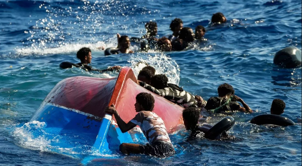 Dozens Missing After Migrant Boat Sinks Off Italian Coast - Sakshi
