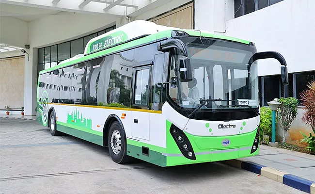 Electric Buses In Hyderabad Very Soon - Sakshi