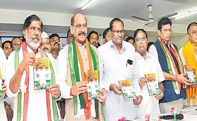 Mani Rao Thackeray at the launch of Peoples March Diary - Sakshi