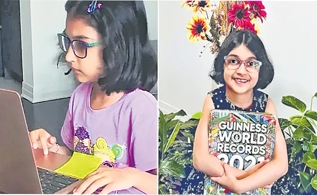 6 Year Old Simar Khurana Worlds Youngest Videogame Developer - Sakshi