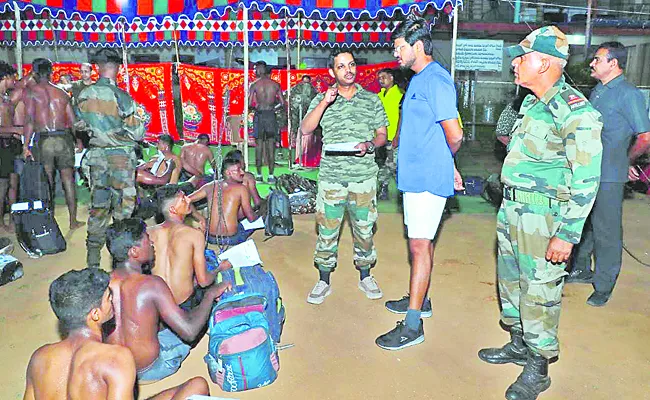 Army recruitment rally begins - Sakshi
