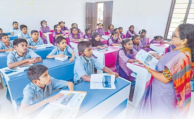 International Education in Government School - Sakshi