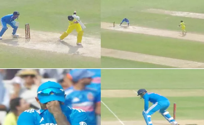 Ind vs Aus 1st ODI: KL Rahul Brutally Trolled For Missing Easy Run Out - Sakshi