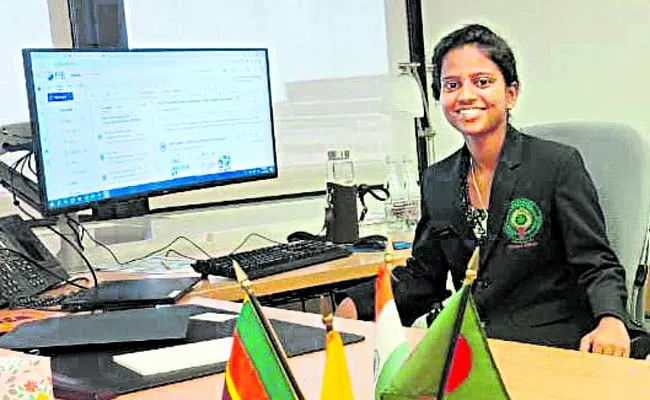 State Student Honors at IMF - Sakshi
