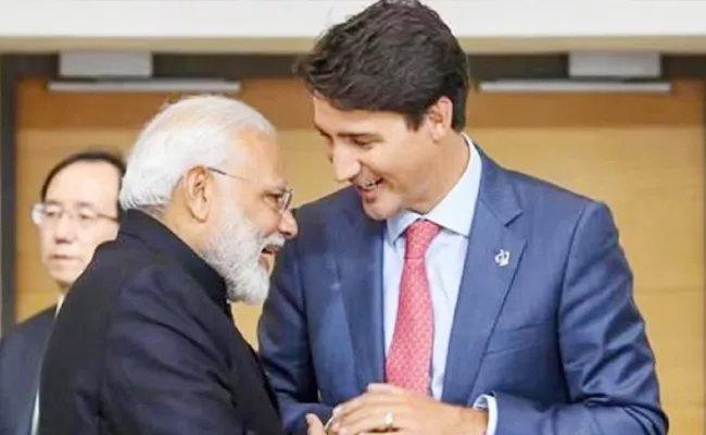 Canada PM Trudeau Says Committed To Closer Ties With India But - Sakshi