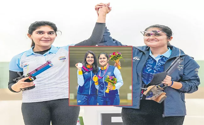 India's First Medal In Women's Shot Put - Sakshi