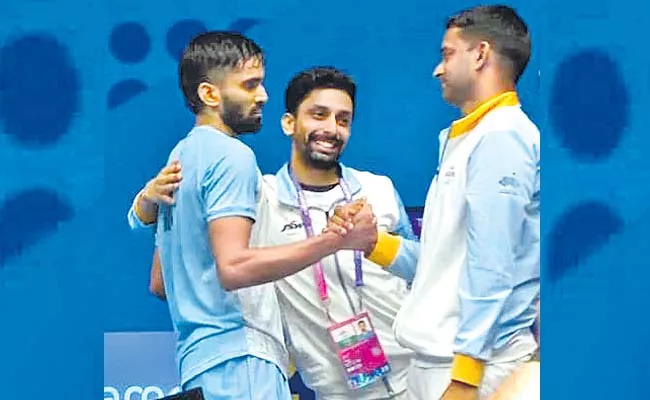India is in the final for the first time in mens badminton - Sakshi