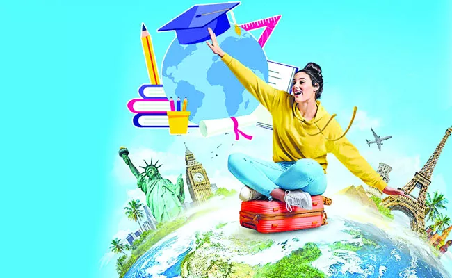 Indian students crossing the country - Sakshi