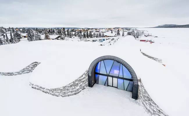 Have You Seen The World First Ice Hotel In Sweeden - Sakshi
