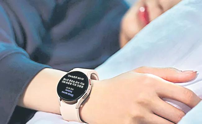 Samsung Brings Sleep Apnea Feature To Galaxy Watch  - Sakshi