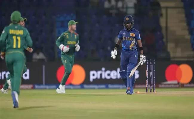 CWC 2023 SA VS SL: 100 Plus Boundaries Smashed For First Time In A WC Match - Sakshi