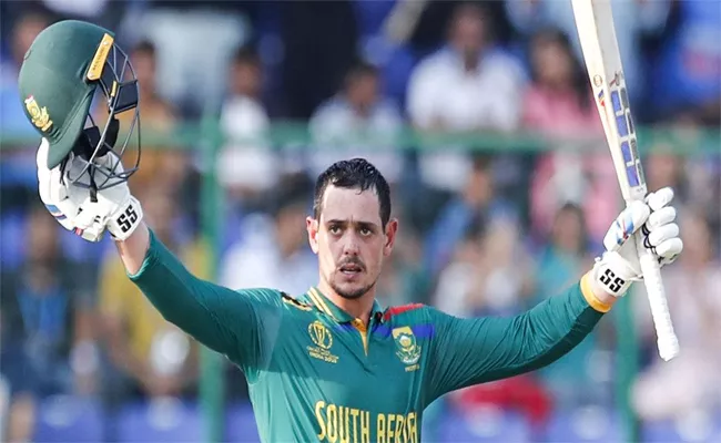 Quinton de Kock becomea Most runs by a wicketkeeper in a single WC edition - Sakshi