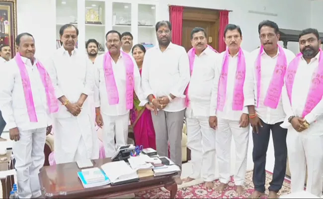 Khammam District: Senior Congress Leaders Joined Brs - Sakshi