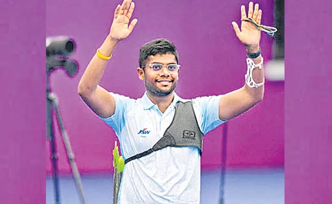 Dheeraj brought the first Olympics berth in archery - Sakshi