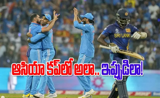 WC 2023 Ind vs SL: Shami Siraj Fires India Beat Sri Lanka Enters Semis - Sakshi