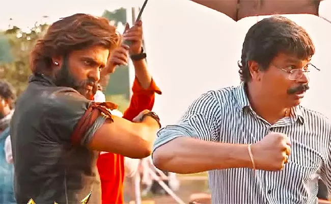Boyapati Ram Pothineni Film Skanda Scene Mistake Goes Viral - Sakshi