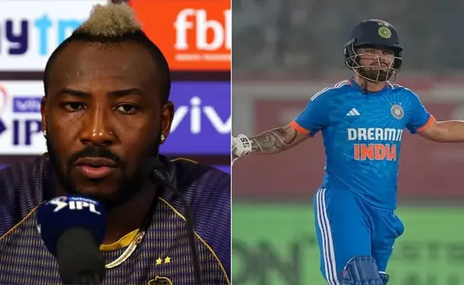Only watching IND vs AUS T20I series to see Rinku Singhs batting: Andre Russell - Sakshi