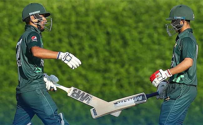 Azan Awais Ton Guides Pakistan To Easy Win vs India - Sakshi