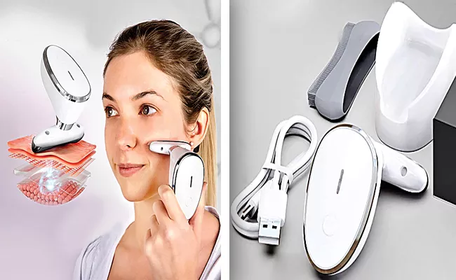 Facial Micro Current Face Massager Face Lift Facial Toning - Sakshi