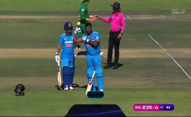 IND VS SA 3rd ODI: Sanju Celebration After Completing His Maiden International Hundred Goes Viral - Sakshi