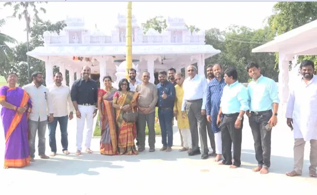 Talangana American Telugu Association Visited Yadadri - Sakshi