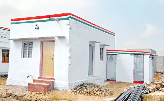 Congress government working on granting Indiramma houses - Sakshi