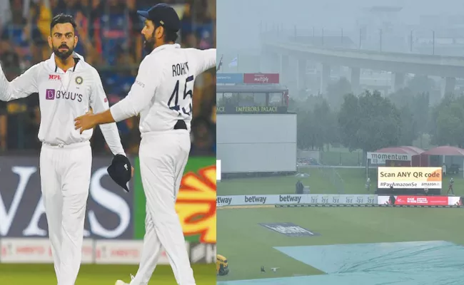 Ind vs SA 1st Test Day 1 Centurion: Toss Delayed Due To Wet Outfield - Sakshi