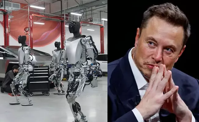 Tesla Robot Very Dangerous Attacks Engineer - Sakshi