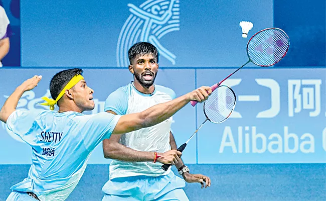 Satwik and Chirag pair in the final - Sakshi