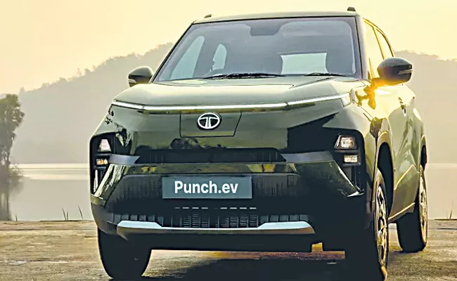 Tata Punch EV launched in India - Sakshi