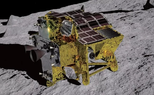 Japan SLIM spacecraft lands on moon - Sakshi