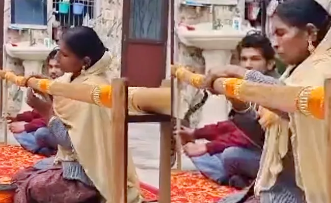 Muslim artisans made longest flute for Ayodhya ram mandir - Sakshi