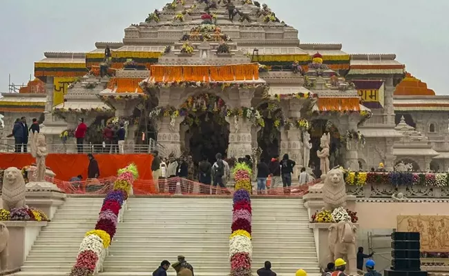 Shri Ram Janmabhoomi Mandir built to last 1000 years says Land T - Sakshi