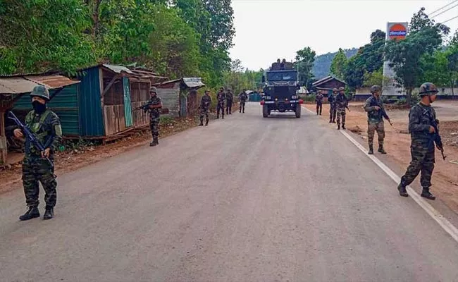 Assam Rifles Soldier Fires At 6 Colleagues, Shoots Self In Manipur - Sakshi