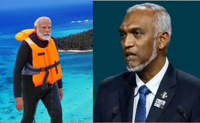 Maldives Govt Anti-India Stance Opposition Parties Warned - Sakshi
