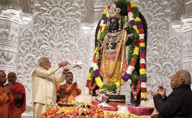 Ayodhya Ram Mandir: Union Cabinet Praises PM Modi For Ram Temple Event - Sakshi