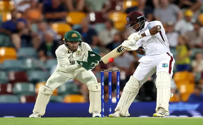 WI VS AUS 2nd Test: West Indies Are 266 For 8 At Day 1 Stumps - Sakshi