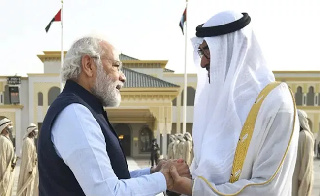 PM Modi Visit India UAE Relations Touched New Heights - Sakshi