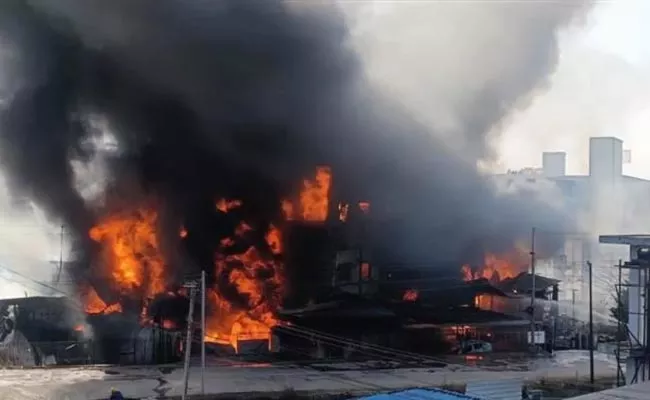 Himachal Fire: Several Injured Massive Blaze At Baddi Aroma Factory - Sakshi
