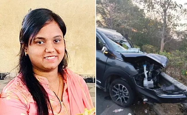 Case Registered Against Mla Lasya Nanditha Car Accident - Sakshi