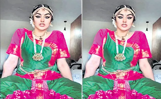 Adah Sharma dresses up as classical dancer - Sakshi