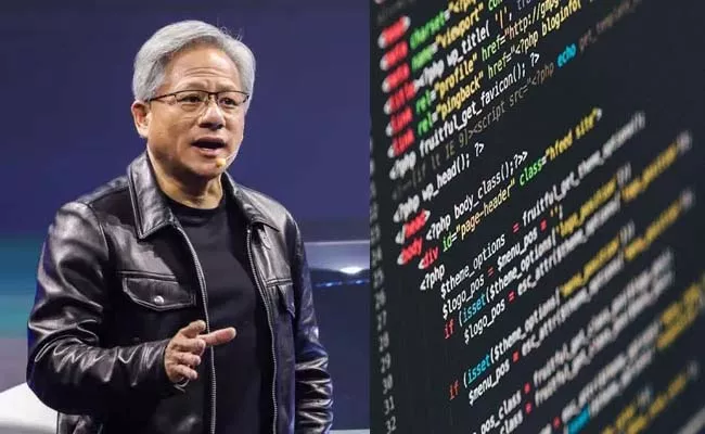 No One Will Require C Java Coding Languages Says Nvidia CEO - Sakshi