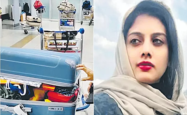 Kashmiri Yana Mir now alleges harassment over empty Louis Vuitton bags at Delhi airport - Sakshi