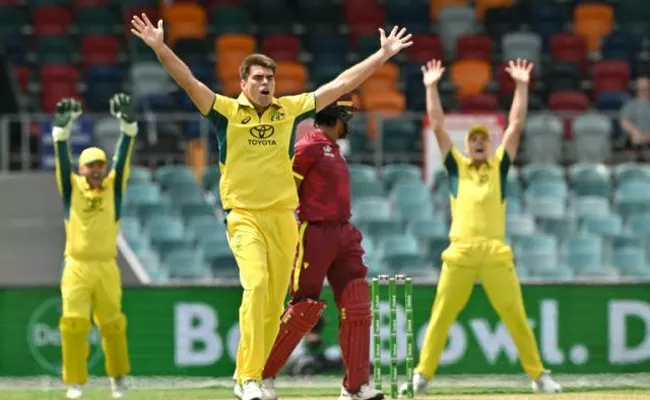 Bartlett Takes Four As West Indies  For 86 In 3rd Australia ODI - Sakshi