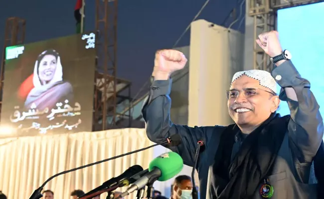 Asif Ali Zardari elected president of Pakistan for a second time - Sakshi