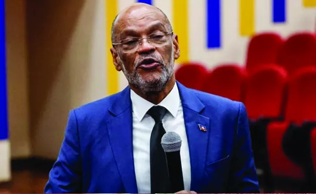 Haiti Prime Minister Ariel Henry resigns - Sakshi