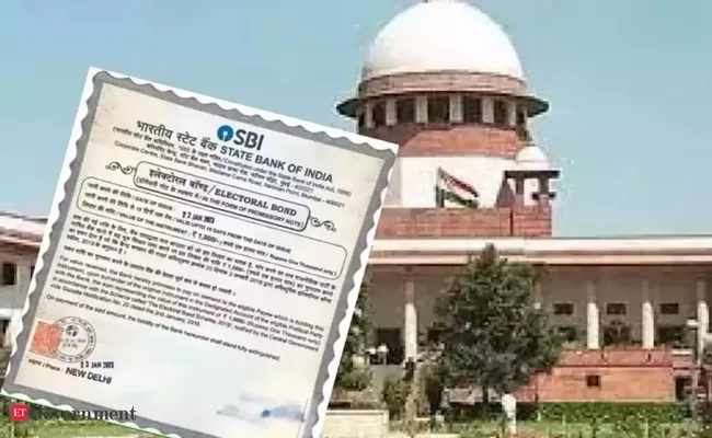 SBI submits compliance affidavit in Supreme Court - Sakshi