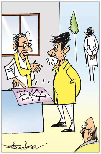 Sakahi Cartoon On Political Party Alliance In AP - Sakshi